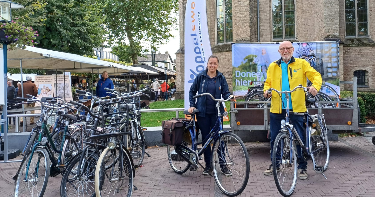 Help jij fietsen repareren?