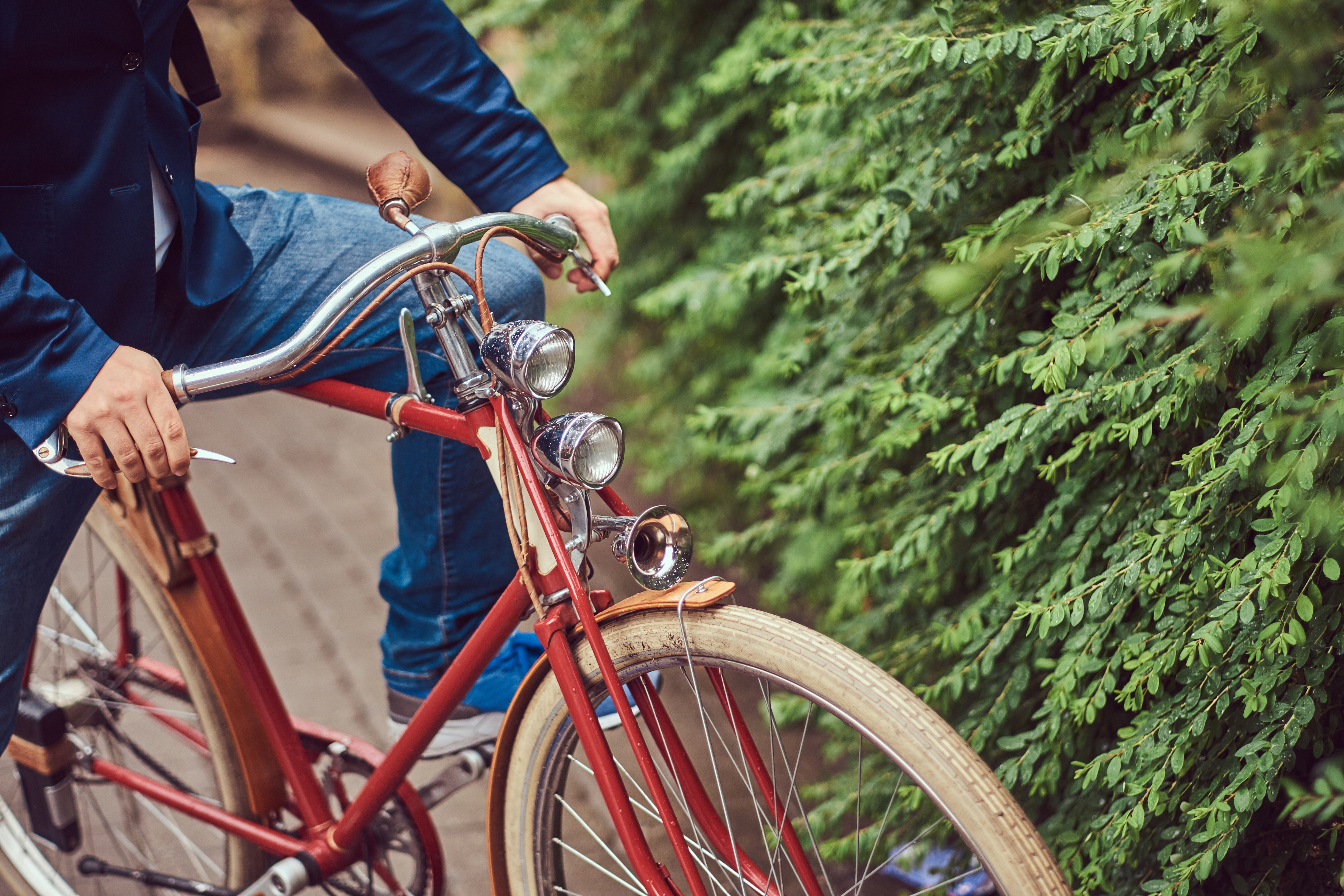 Fietsmaatje voor slechtziende meneer